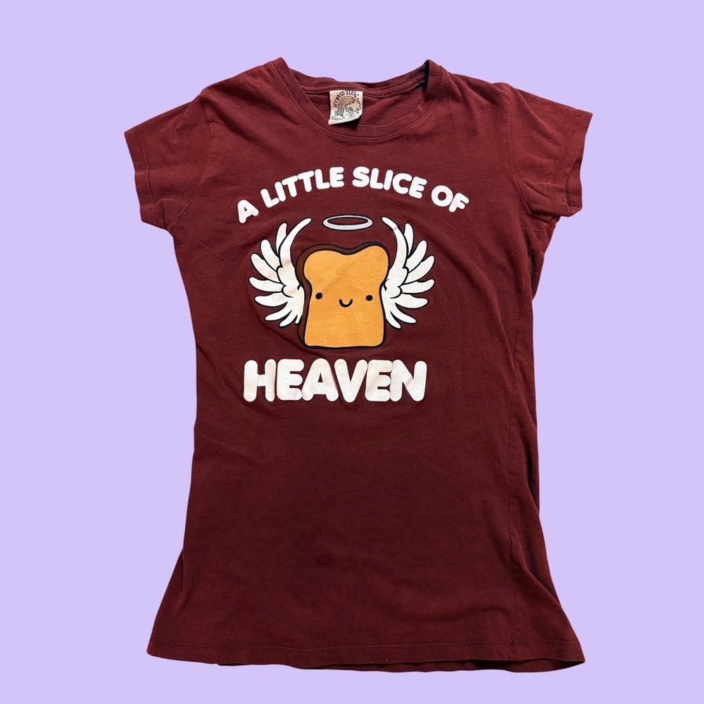 Y2K Hybrid Tees A Little Slice of Heaven Graphic T-Shirt Baby Tee Scene #17